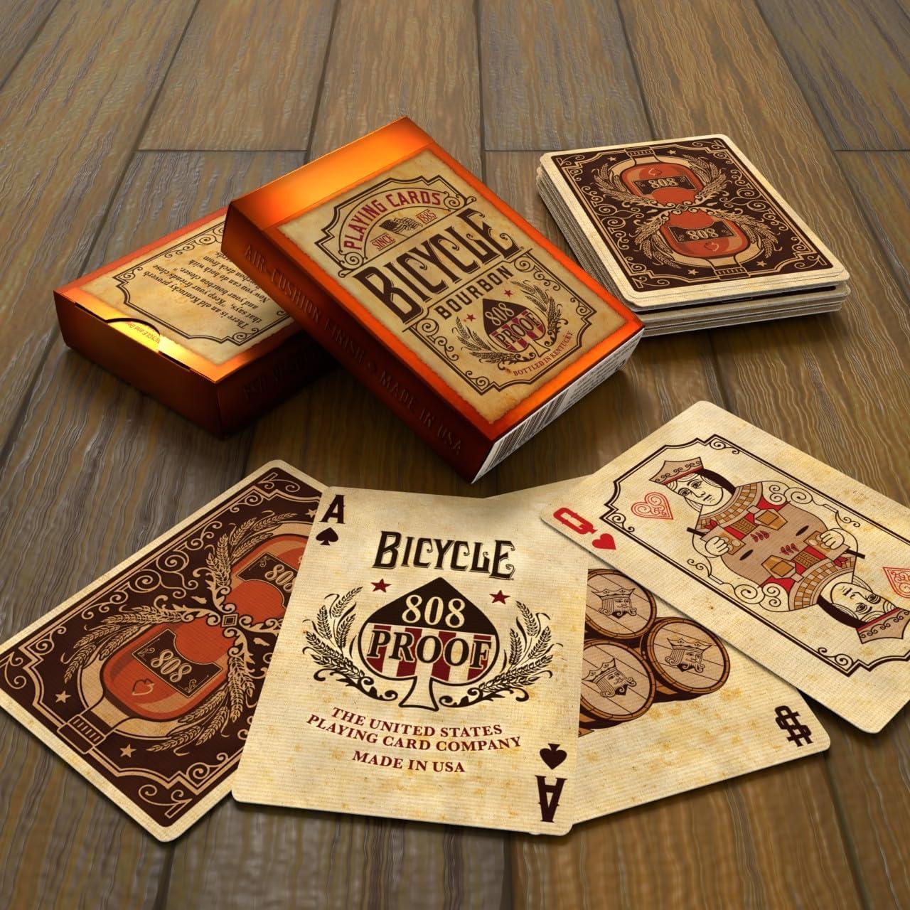 image:imageBicycle Bourbon Playing Cards BrownBicycle Bourbon