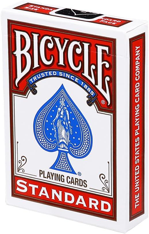 image:imageBicycle Playing Cards for Play  Poker Size Colors May Vary Red Blue or Black