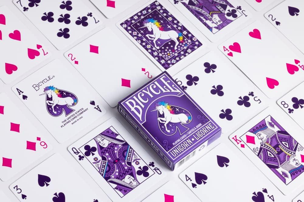 image:imageBicycle Unicorn Playing Cards Standard Index 1 DeckUnicorn