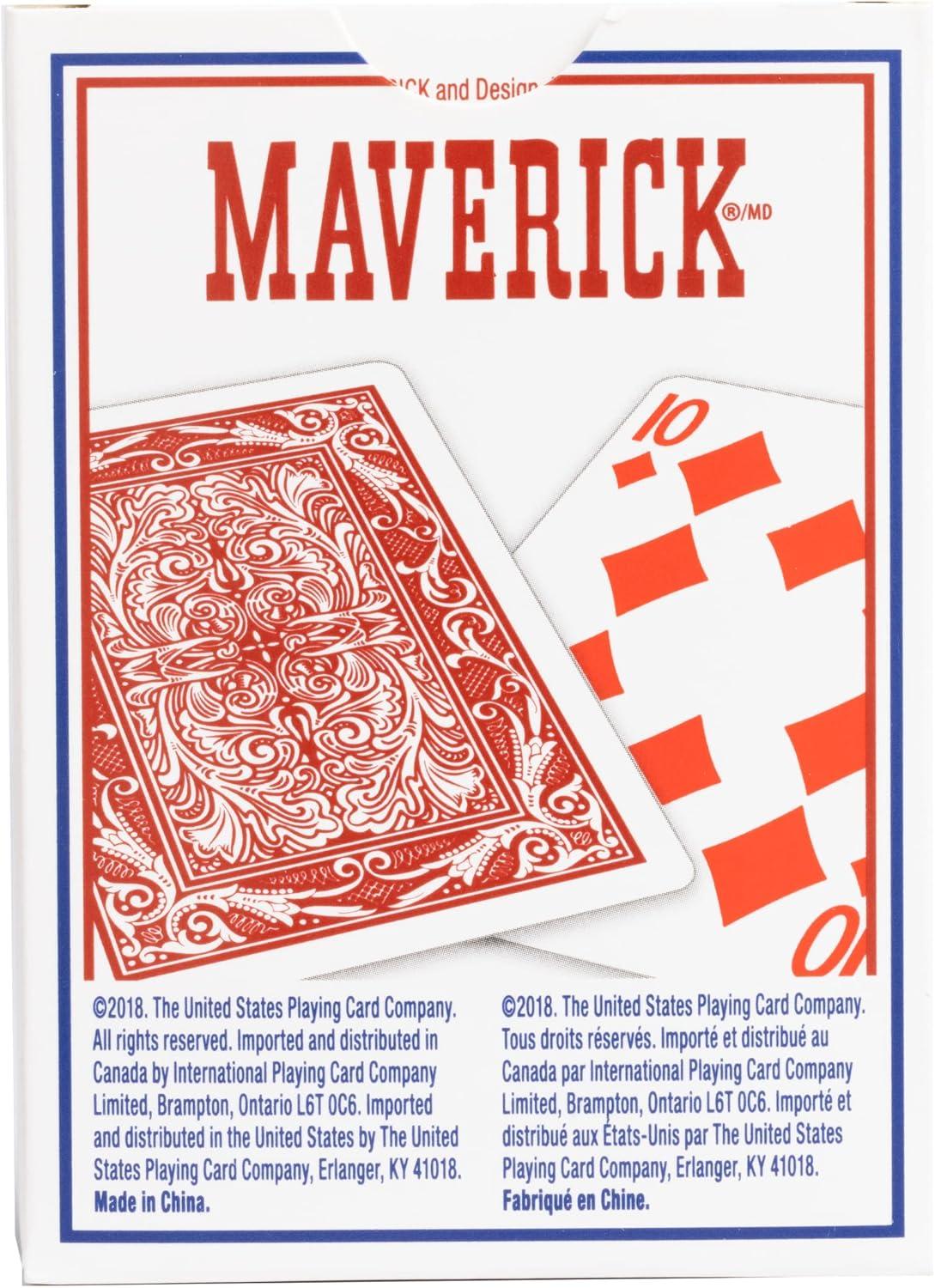 image:imageMaverick Jumbo Playing Cards 12 Pack Large Print Blue Deck Bulk Playing Cards for Poker Card Games and Group Play12 PK