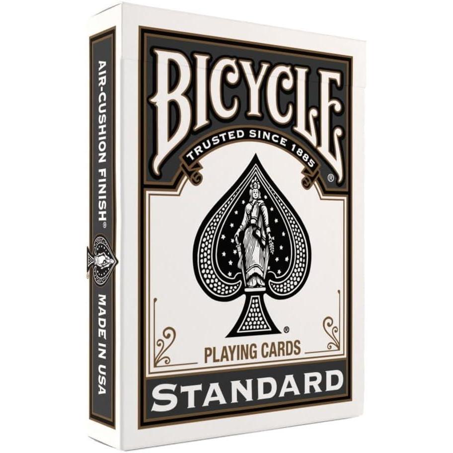 image:imageBicycle Jumbo Index Playing Cards 12 Pack Bulk Set of Large Print Poker Size Cards Red amp Blue Backs for Easy Reading Family Card Games Classrooms and Casino PlayBicycle Black Playing Cards
