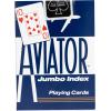 Aviator Playing Cards, 12 Pack, Standard Index Card Decks, Red(Aviator Jumbo)