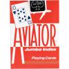 Aviator Playing Cards, 12 Pack, Standard Index Card Decks, Red(Aviator Jumbo)