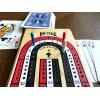 Bicycle 3-Track Color Coded Wooden Cribbage Board Games(Bicycle 3-Track Cribbage Board)