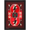 Bicycle ACDC Playing Cards, Features Iconic ACDC Song Titles and Band Designs, Red and Black, 1 Deck