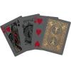 Bicycle Black and Rose Gold Metalluxe Playing Cards – Premium Foil Metalluxe Deck– Classic Poker Size, Collectible Luxury Design, Great for Game Night, Gifting, and Stocking Stuffer(Black and Gold)