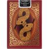 Bicycle Chinese Zodiac Snake Playing Cards, Chinese New Year Edition, Red and Gold Card Deck