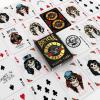 Bicycle Guns N’ Roses Playing Cards, Features Iconic Guns N’ Roses Band Designs, Black and Gold, 1 Deck