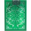Bicycle Jacquard Premium Playing Cards, Silver and Emerald Green, 1 Deck
