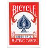 Bicycle Jumbo Index Playing Cards, 12 Pack Bulk Set of Large Print Poker Size Cards, Red & Blue Backs, for Easy Reading, Family Card Games, Classrooms, and Casino Play(12 PK All Red Std 808)
