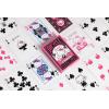 Bicycle Kuromi Sanrio Playing Cards, Black, Pink and Purple, 1 Deck(Hello Kitty Pink)