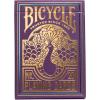 Bicycle Peacock Playing Cards – Purple – Cold Foil Premium Playing Card Deck for Card Games and Magic Tricks – Dazzling Design, Smooth Finish(Purple)