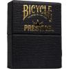 Bicycle Prestige Waterproof Plastic Playing Cards, Red and Blue 2 Pack(Black)
