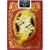 Bicycle Red Dragon Gold Foil Premium Playing Cards, 1 Deck