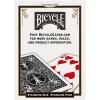 Bicycle Rider Back Standard Index Playing Cards, 12 Pack Bulk Set, Classic Poker Size Decks of Cards for Poker, Blackjack, Rummy, and Family Card Games, Red & Blue Backs(Bicycle Black Playing Cards)