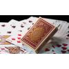Bicycle Verbena Floral Premium Playing Cards, Gold Foil, 1 Deck