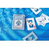 Hoyle Waterproof Playing Cards, Clear Plastic Deck of Cards for Outdoor Card Games, Camping, Beach, Pool & Travel Games (1 Deck)(Hoyle Wateproof Playing Cards)