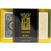 KEM Arrow Black and Gold Plastic Playing Cards – Jumbo Index, Poker Size, Premium Casino Grade – 2 Decks