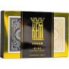 KEM Arrow Black and Gold Plastic Playing Cards, Standard Index, Poker Size, Premium Cards, 2 Decks