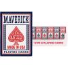 Maverick Jumbo Playing Cards 12 Pack, Large Print, Blue Deck, Bulk Playing Cards for Poker, Card Games, and Group Play(Made in USA 12 PK Standard)