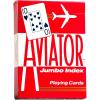Aviator Playing Cards, 12 Pack, Standard Index Card Decks, Red(Aviator Jumbo)