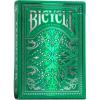 image:imageBicycle Jacquard Premium Playing Cards Silver and Emerald Green 1 Deck