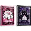 Bicycle Kuromi Sanrio Playing Cards, Black, Pink and Purple, 1 Deck(Hello Kitty Bundle)