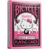 Bicycle Kuromi Sanrio Playing Cards, Black, Pink and Purple, 1 Deck(Hello Kitty Pink)