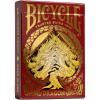 image:imageBicycle Red Dragon Gold Foil Premium Playing Cards 1 Deck