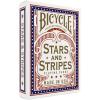 Bicycle Stars and Stripes Playing Card, American Playing Cards, American Flag Design, 1 Deck(Stars & Stripes)