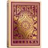 Bicycle Verbena Floral Premium Playing Cards, Gold Foil, 1 Deck