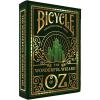 Bicycle Wizard of Oz Playing Cards, Oz Inspired Playing Card Deck, Emerald and Gold, 1 Deck
