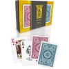 KEM Arrow Red and Blue Plastic Playing Cards – Jumbo Index, Poker Size, Premium Casino Grade – 2 Decks