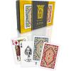 KEM Paisley Plastic Bridge Size Poker Playing Cards, 2 Decks