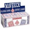 Maverick Jumbo Playing Cards 12 Pack, Large Print, Blue Deck, Bulk Playing Cards for Poker, Card Games, and Group Play(12 PK)