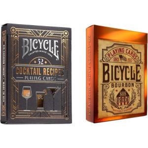Bicycle Bourbon Playing Cards Brown'(Bourbon & Cocktail Bundle)