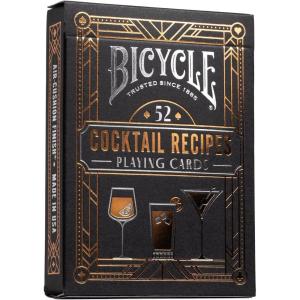 Bicycle Bourbon Playing Cards Brown'(Cocktail Recipes)
