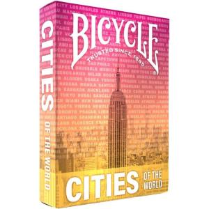 Bicycle Cities of The World Collectible Standard 52 Deck of Cards, Poker Size, Travel Guide Gifts, Vacation Games, Family & Kids Card Game Night