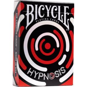 Bicycle Hypnosis Specialty Playing Cards, Red, Black, White Playing Card Deck(Red Hypnosis)