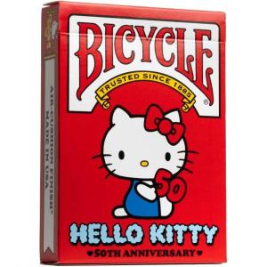 Bicycle Kuromi Sanrio Playing Cards, Black, Pink and Purple, 1 Deck(Hello Kitty 50th)
