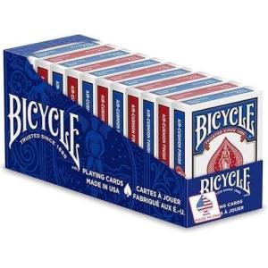 Bicycle Standard Rider Back Playing Cards, Poker Size, 12 Pack, Classic Decks of Cards for Poker, Blackjack, Casino Games & Family Game Night(Poker Size (Pack of 144))
