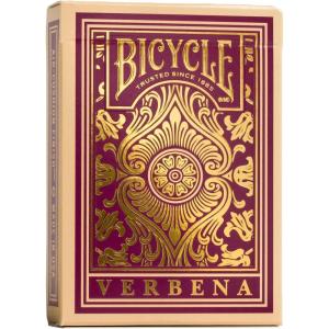 Bicycle Verbena Floral Premium Playing Cards, Gold Foil, 1 Deck