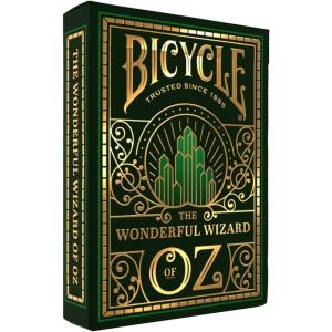 Bicycle Wizard of Oz Playing Cards, Oz Inspired Playing Card Deck, Emerald and Gold, 1 Deck