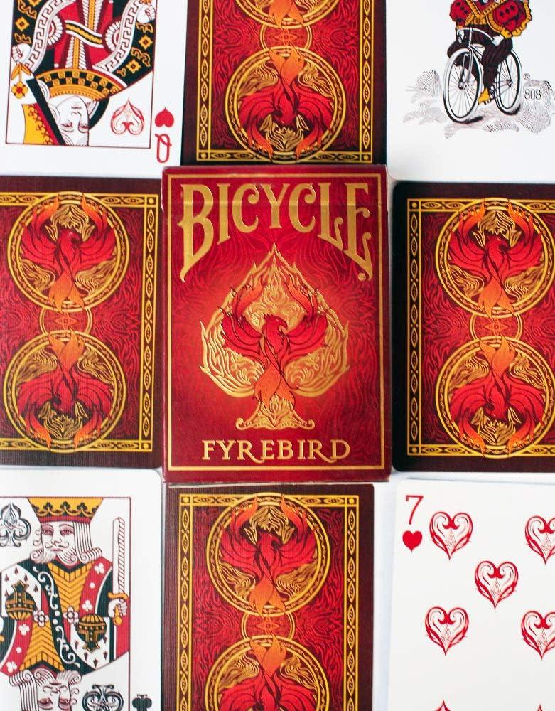 image:imageBicycle Cypher Premium Black Playing Cards Gold Foil Encrypted Messages in Playing Cards 1 DeckBicycle Fyrebird