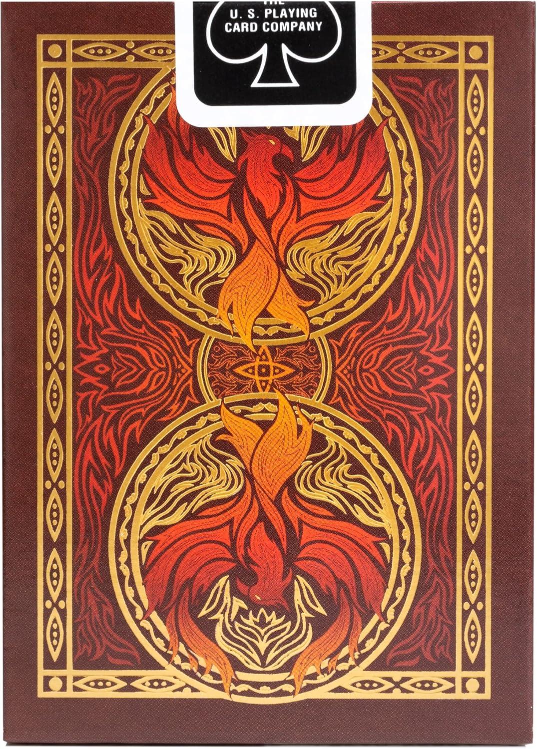 image:imageBicycle Cypher Premium Black Playing Cards Gold Foil Encrypted Messages in Playing Cards 1 DeckBicycle Fyrebird