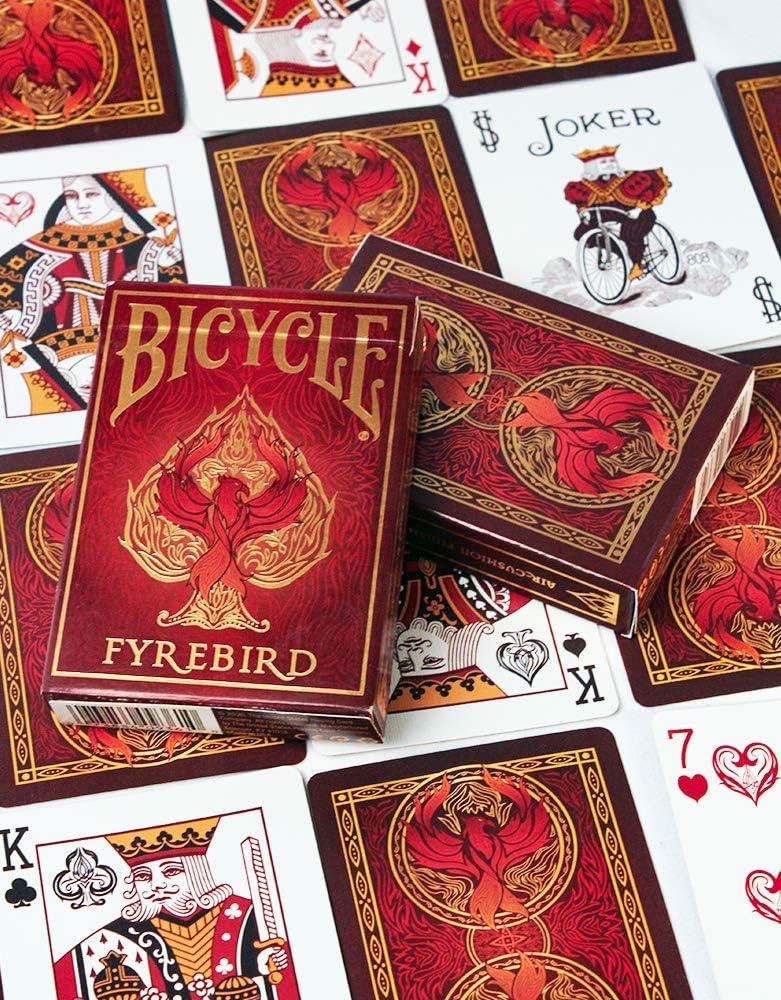 image:imageBicycle Cypher Premium Black Playing Cards Gold Foil Encrypted Messages in Playing Cards 1 DeckBicycle Fyrebird