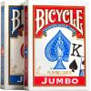 Bicycle Cribbage Game Bundle: 3-Track Color Coded Wooden Cribbage Board, 2 Bicycle Jumbo Index Playing Card Decks, and 9 Color Coded Pegs
