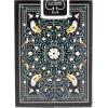 Bicycle Cypher Premium Black Playing Cards, Gold Foil, Encrypted Messages in Playing Cards, 1 Deck(Bicycle Aviary)