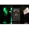Bicycle Cypher Premium Black Playing Cards, Gold Foil, Encrypted Messages in Playing Cards, 1 Deck(Bicycle Aviary)