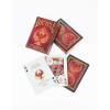 Bicycle Cypher Premium Black Playing Cards, Gold Foil, Encrypted Messages in Playing Cards, 1 Deck(Bicycle Fyrebird)